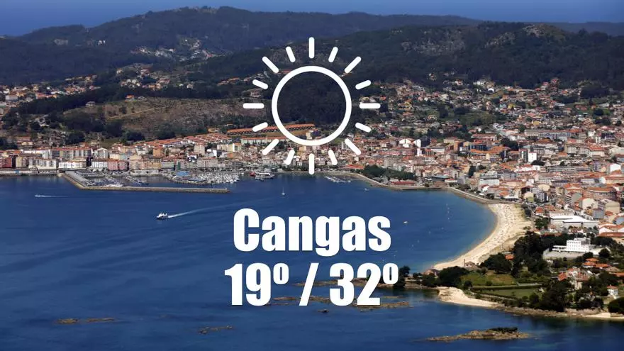 El tiempo en Cangas: previsión meteorológica para hoy, miércoles 24 de julio