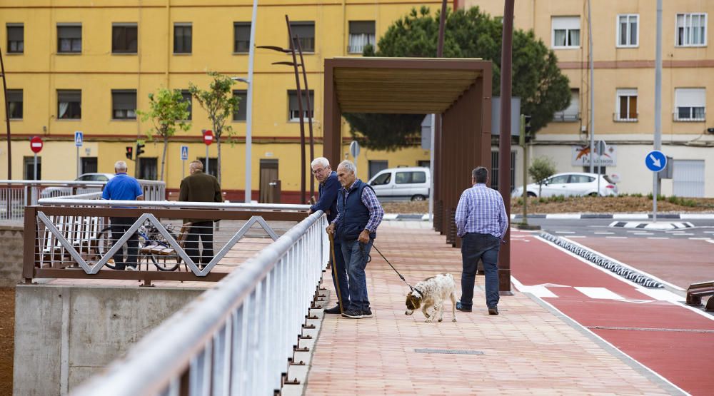 Apertura nuevo puente sobre el Riu Sec