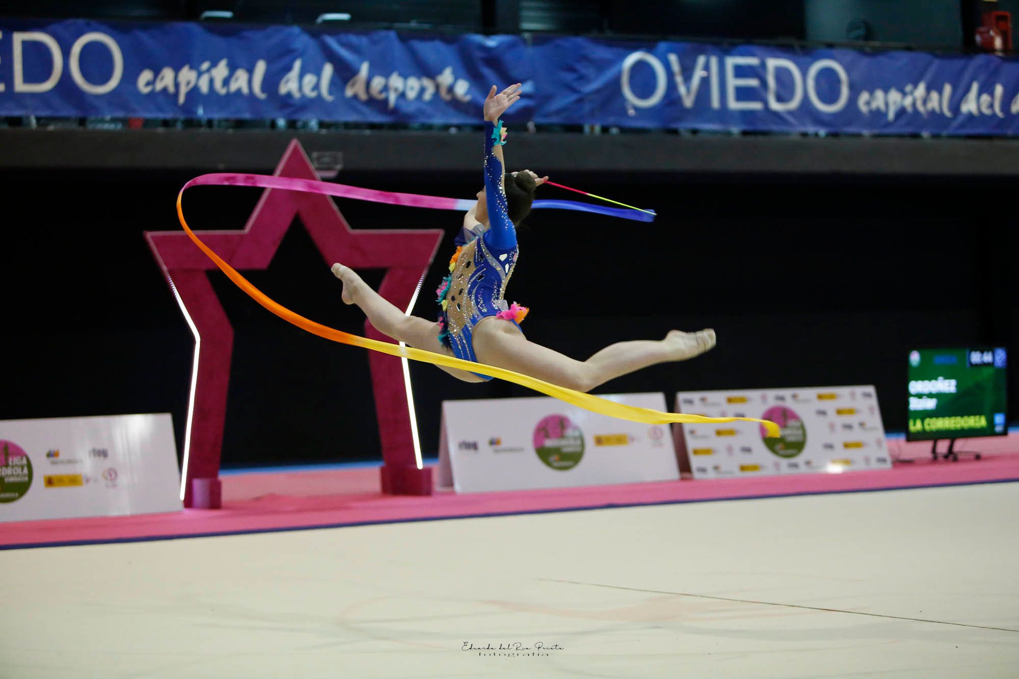 Estas son las gimnastas de La Corredoria 