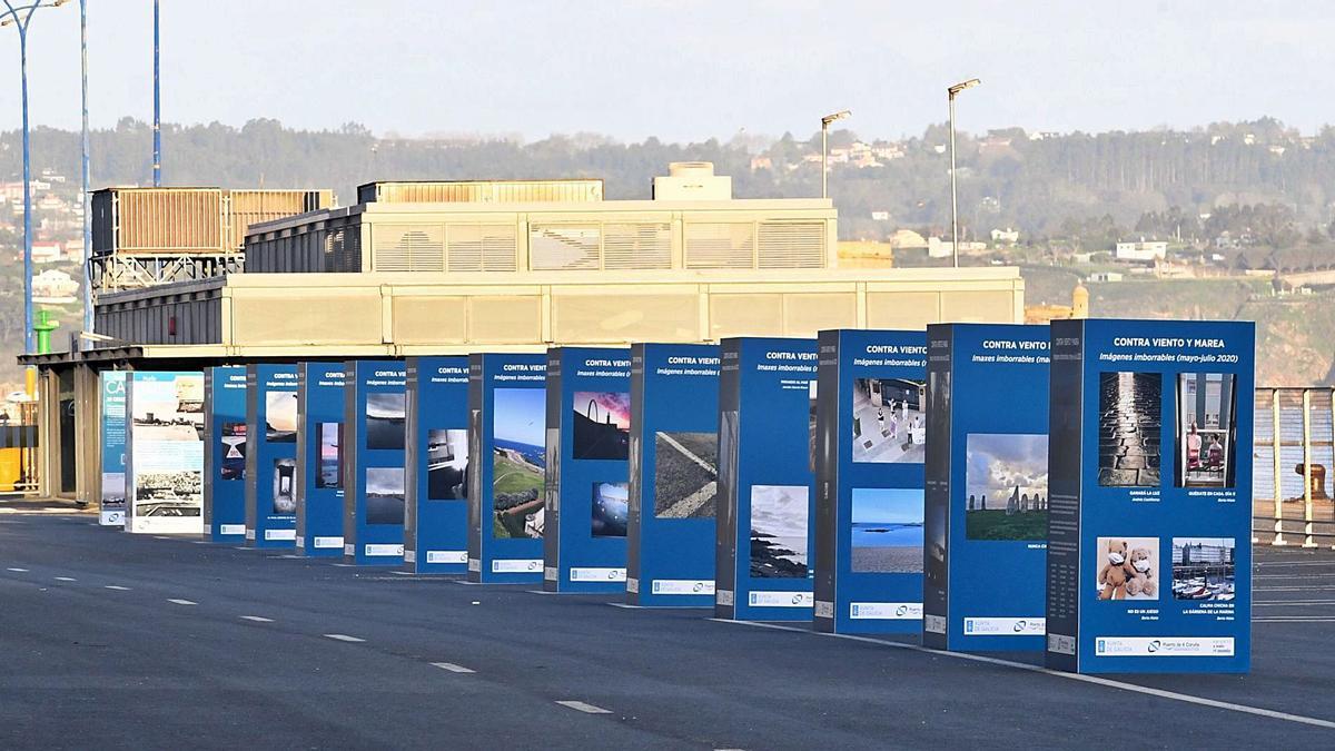 Exposición fotográfica que se inaugura hoy en el muelle de Trasatlánticos. |   // CARLOS PARDELLAS