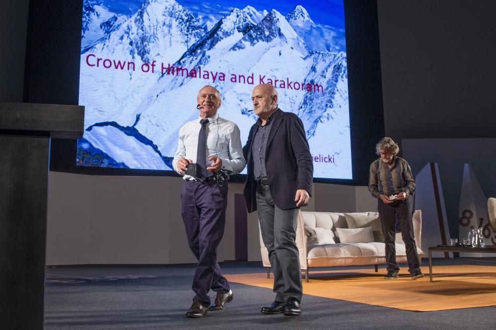 Premios Princesa 2018: Encuentro de Reinhold Messner y Krzysztof Wielicki con clubes de montaña, aficionados y público general”