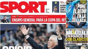 Las portadas de la prensa deportiva de hoy