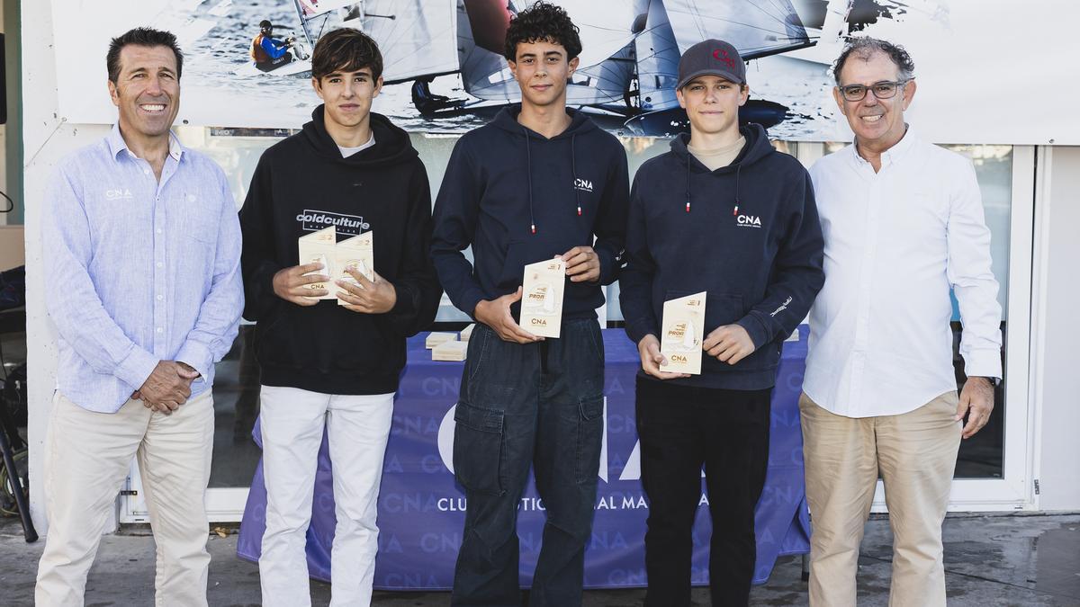 Los ganadores del Trofeo Proa Group se decidieron tras competir solo el domingo