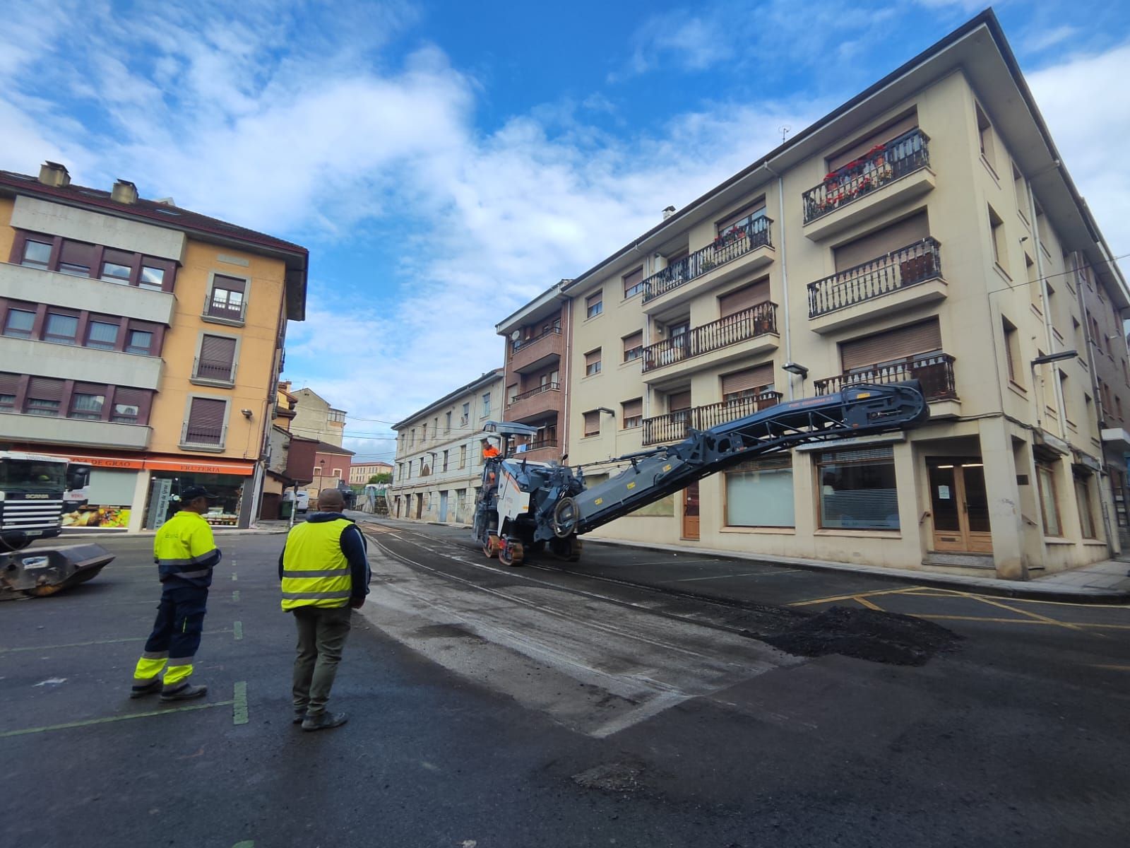 La villa moscona, abierta en canal: así avanza la obra para renovar el centro urbano