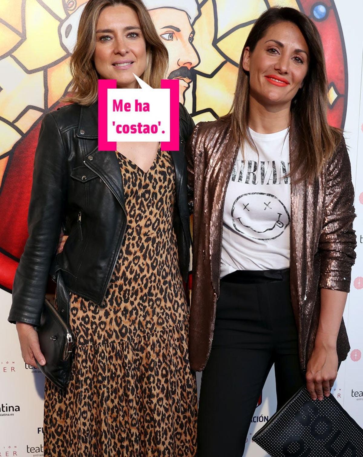 Sandra Barneda y Nagore Robles en un photocall