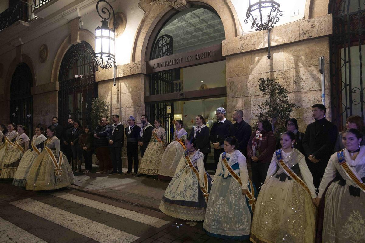 Las imágenes de la Nit d'Albaes en Sagunt