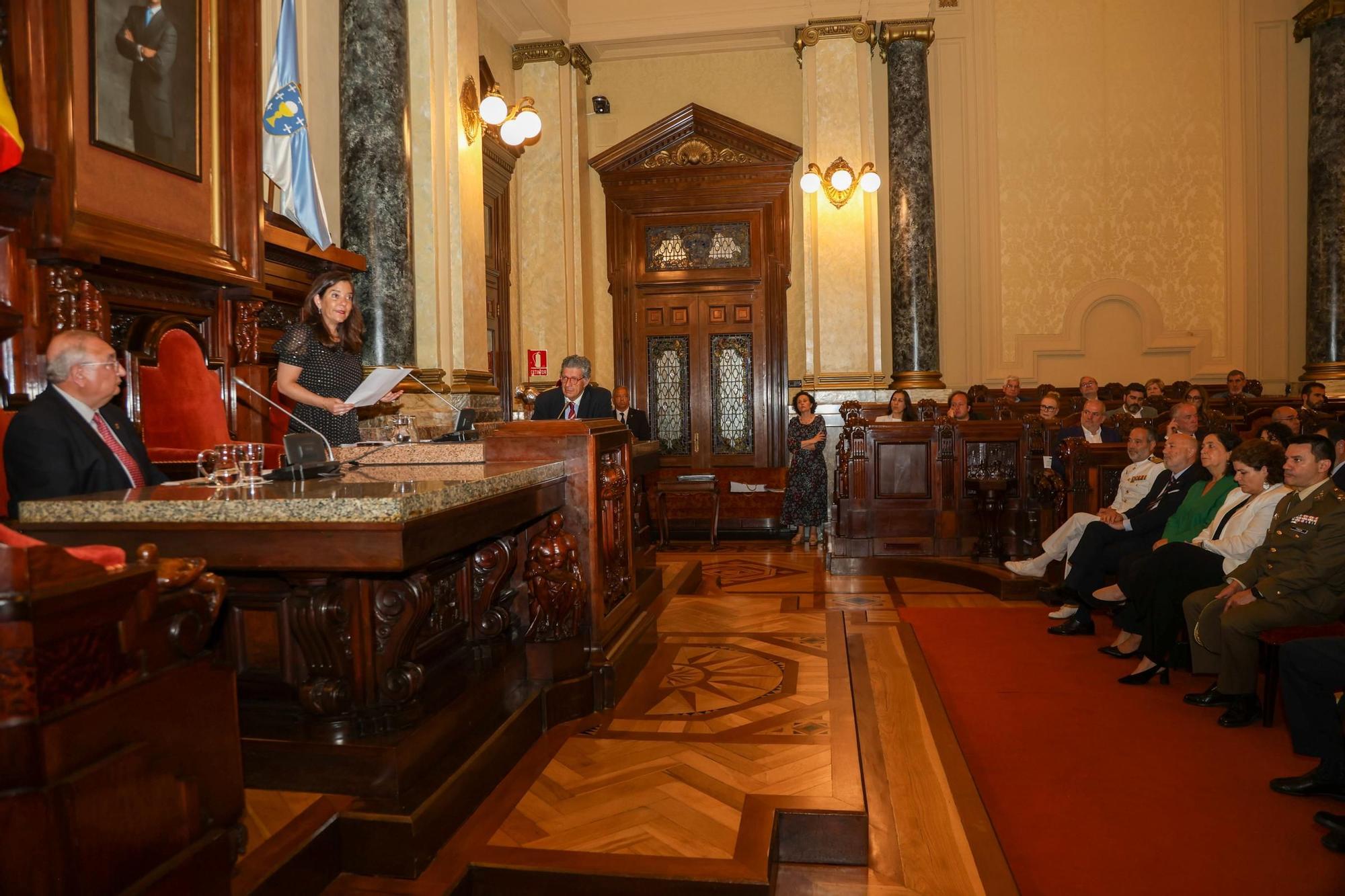 Nombramiento de Ramón Núñez Centella como Hijo Predilecto de A Coruña