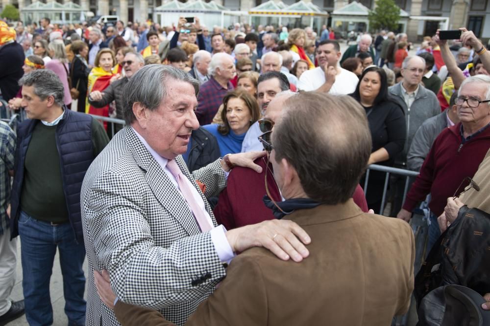 Vázquez defiende la Constitución en María Pita