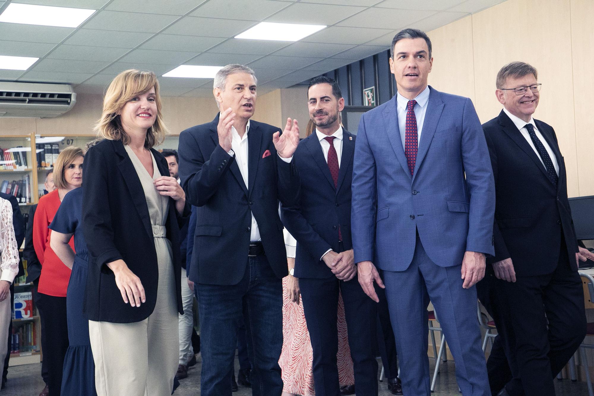 Pedro Sánchez en Mislata