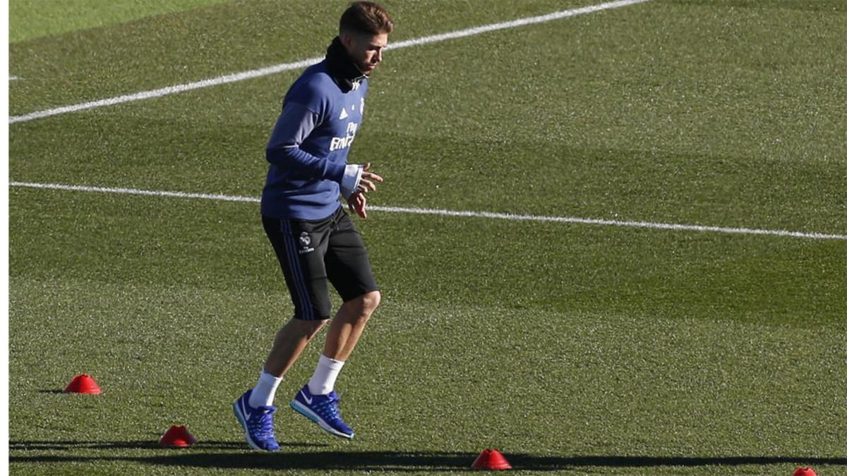 Sergio Ramos será baja ante el Sevilla
