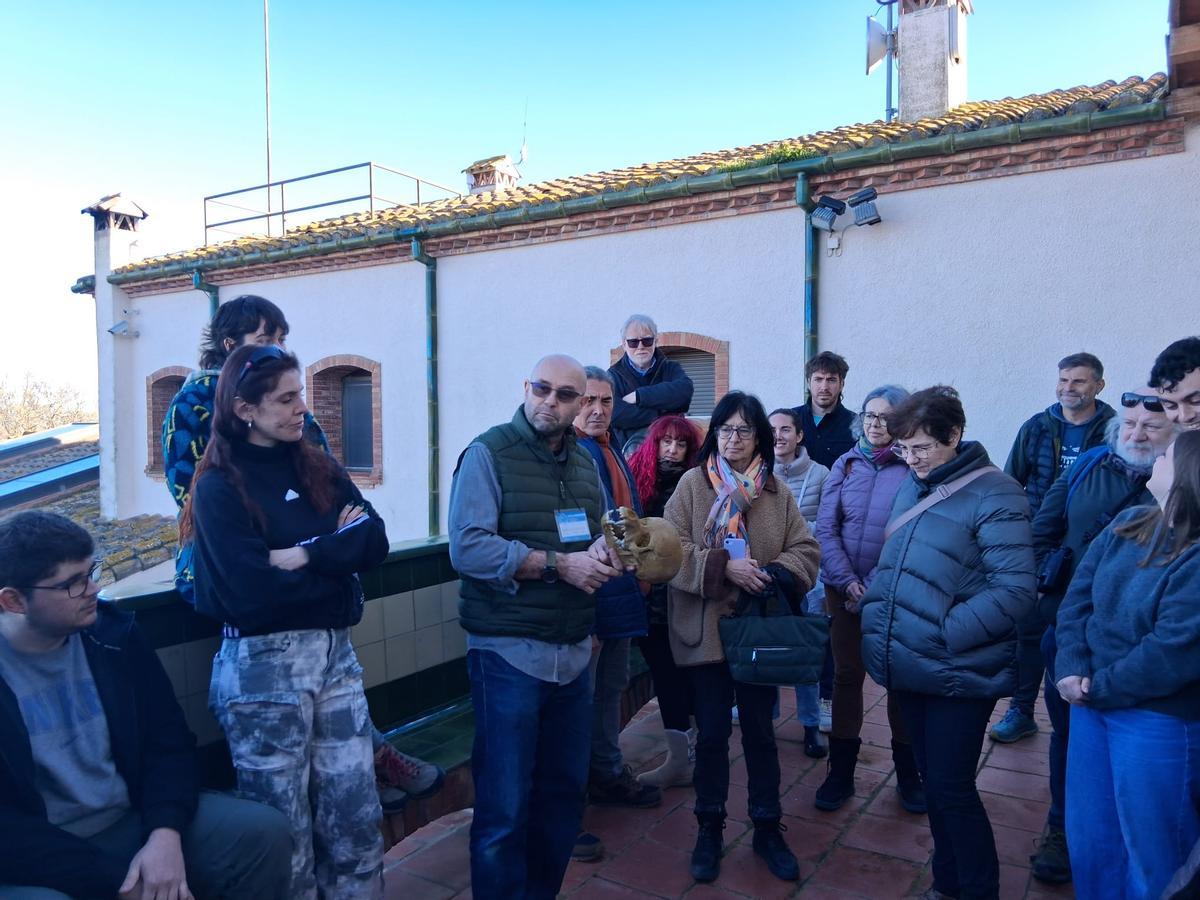 La divulgació del llop i la seva història, dissabte passat, al Cortalet