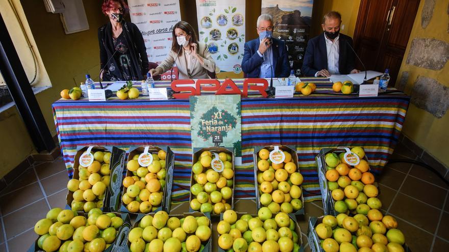 Spar venderá en sus tiendas de Gran Canaria naranjas del municipio de Telde