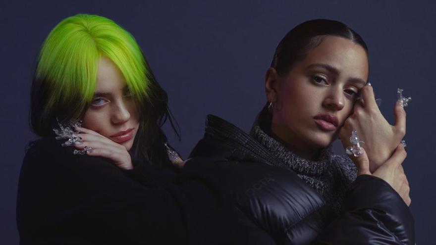 Rosalía y Billie Eilish.