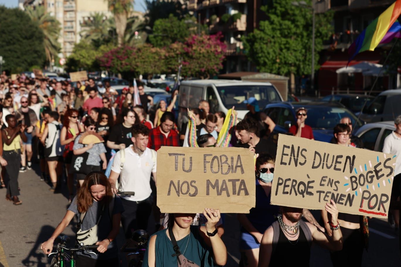 Así ha sido la manifestación del Orgull Crític en València