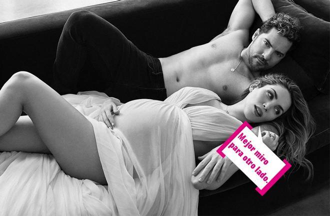 Rosanna Zanetti y David Bisbal sorprenden con su reportaje de embarazados