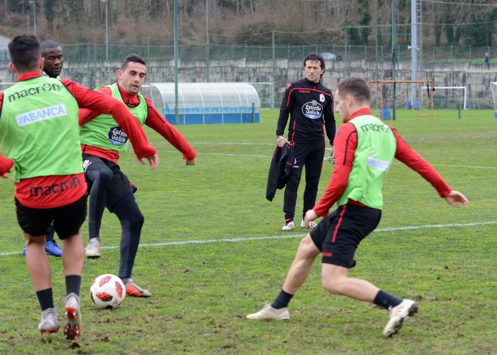 Primera sesión del Fabril dirigida por Luisito