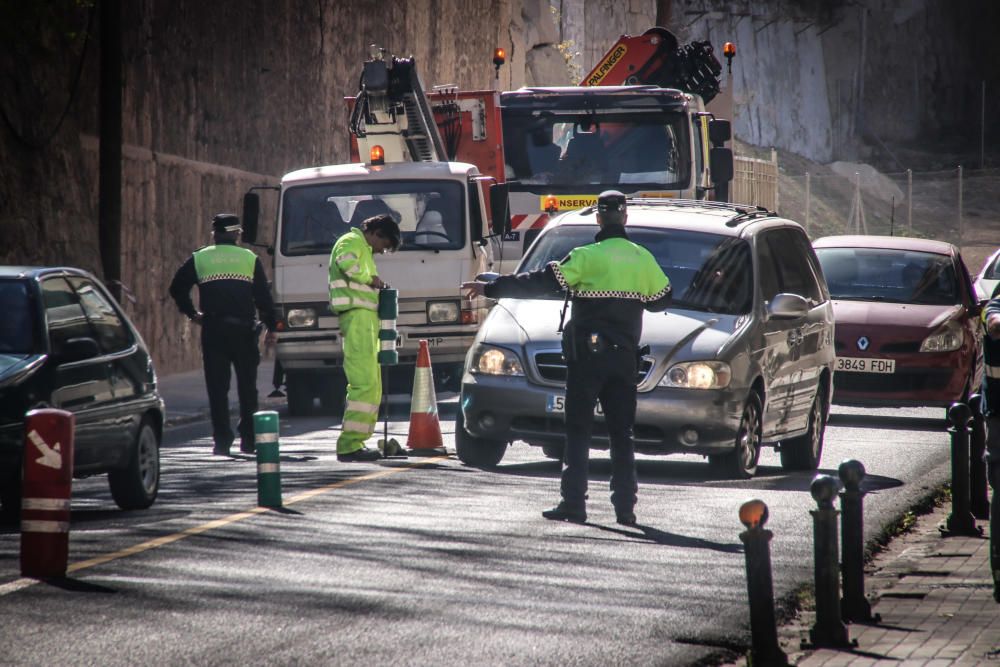 Reapertura del carril de la Beniata en Alcoy