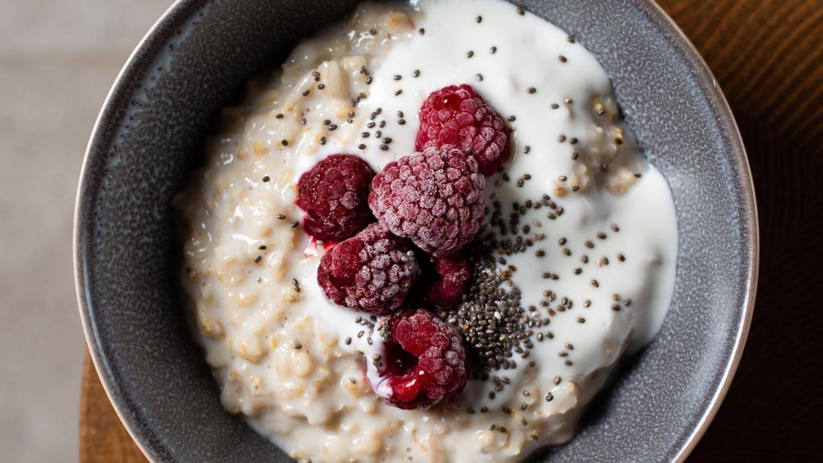 Porridge de avena.