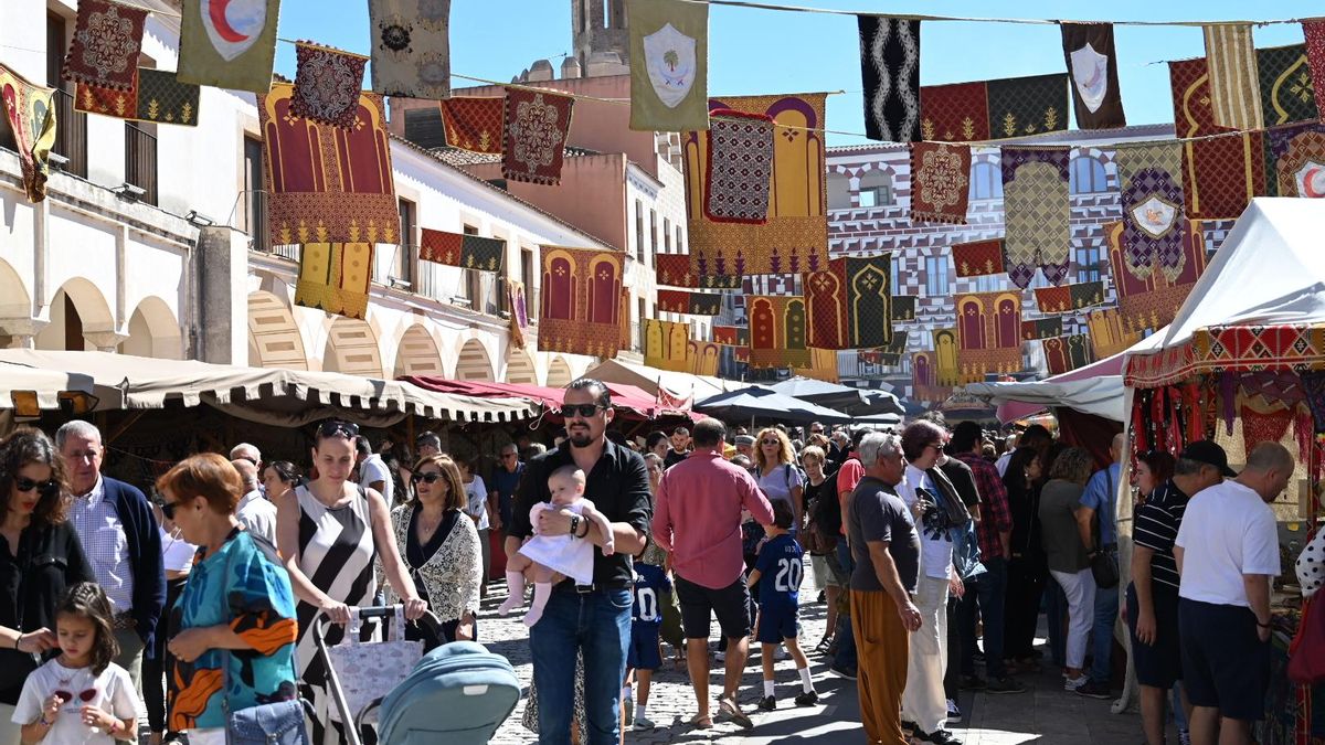 Ambiente en la plaza Alta.