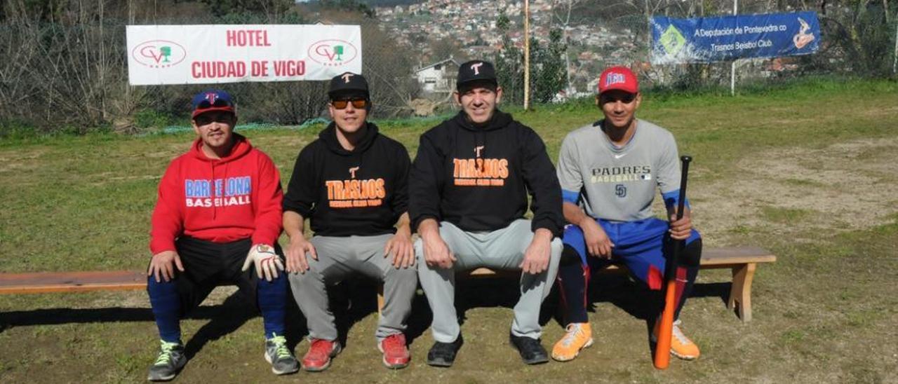 Mark Juanera, Fernando Rodríguez, Juan Rodríguez y Jorge Valboa. E. A.