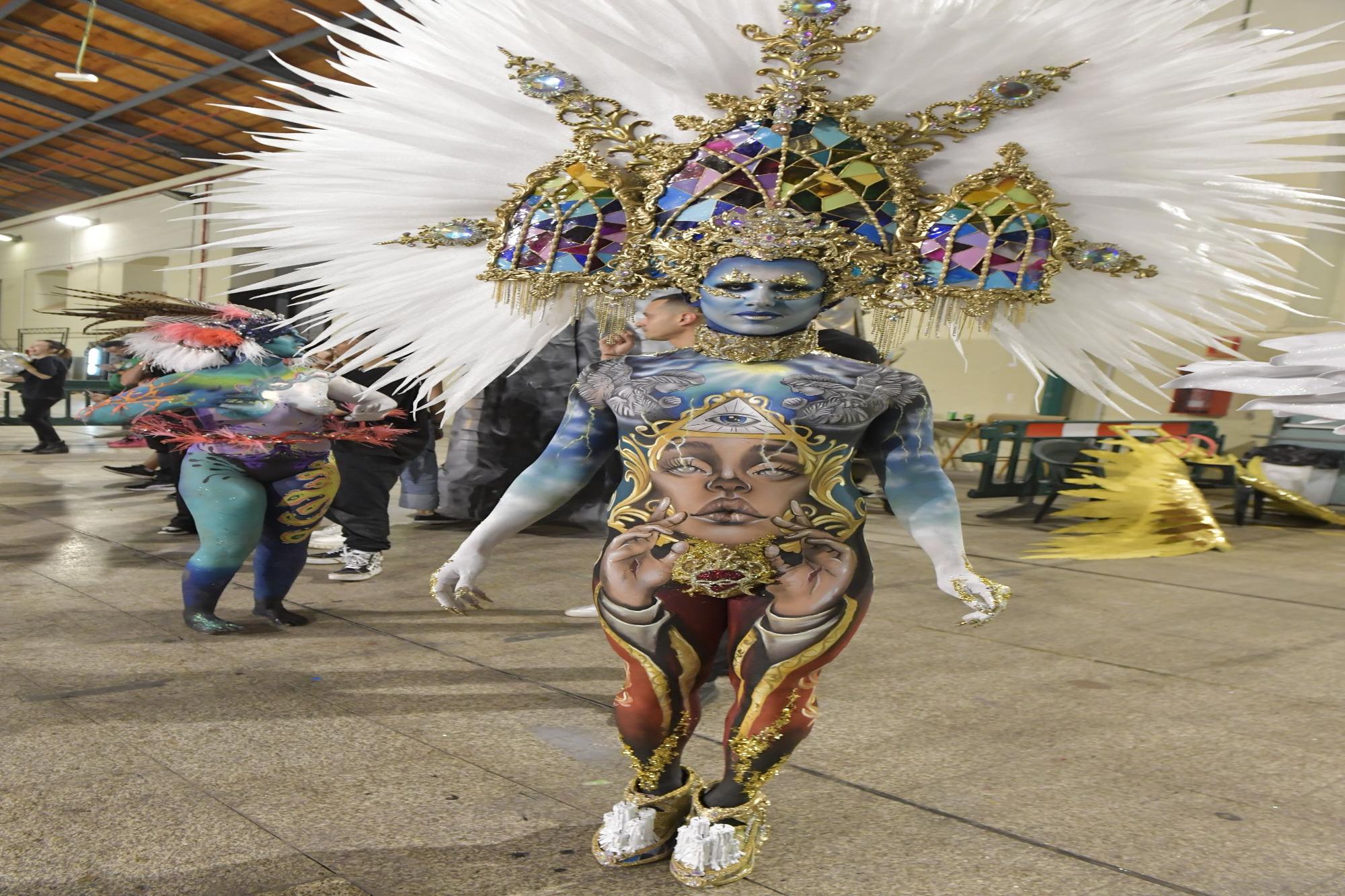 Concurso de maquillaje corporal del Carnaval de Las Palmas de Gran Canaria 2023