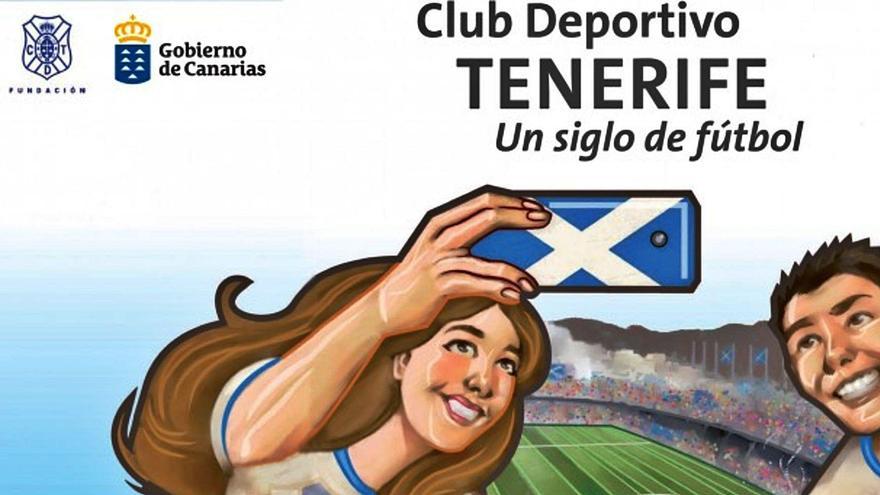 Portada del cómic que ya reparte el CD Tenerife entre los hijos de abonados que han renovado su pase para la temporada 20/21.