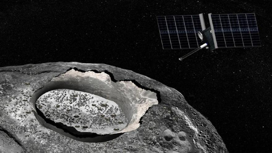 Sorprendente hallazgo de agua en un enorme asteroide