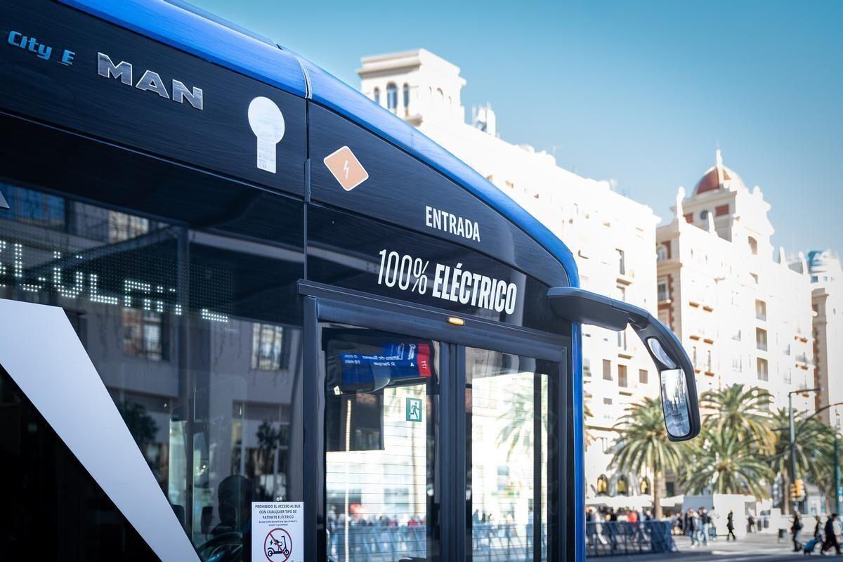 Un autobús de la EMT de Málaga