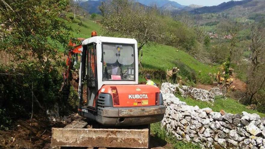 La reparación del acceso a Castru, en Benia, cuesta 60.000 euros