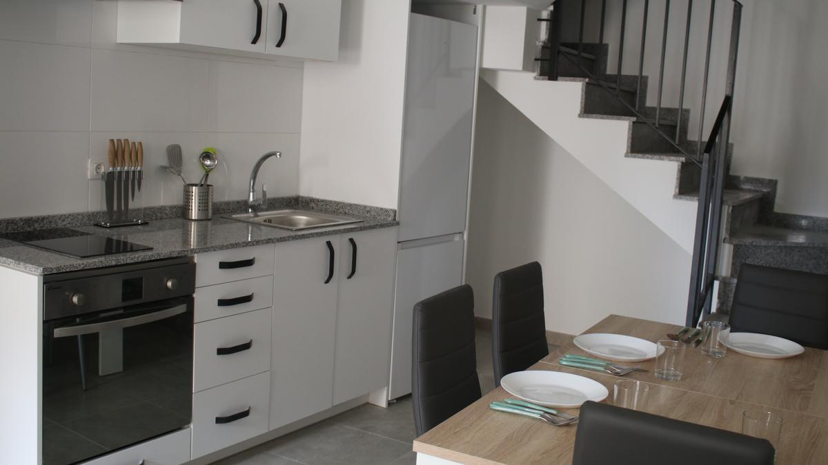Una de las viviendas rehabilitadas a través de la estrategia EDUSI en Onda.