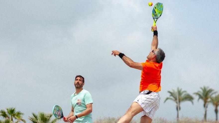 ritmo Leche Nacarado Tenis playa: esplendor en la arena - Levante-EMV