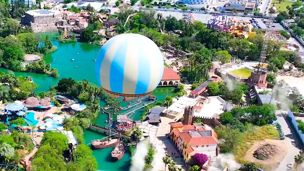 El parque temático Isla Mágica.