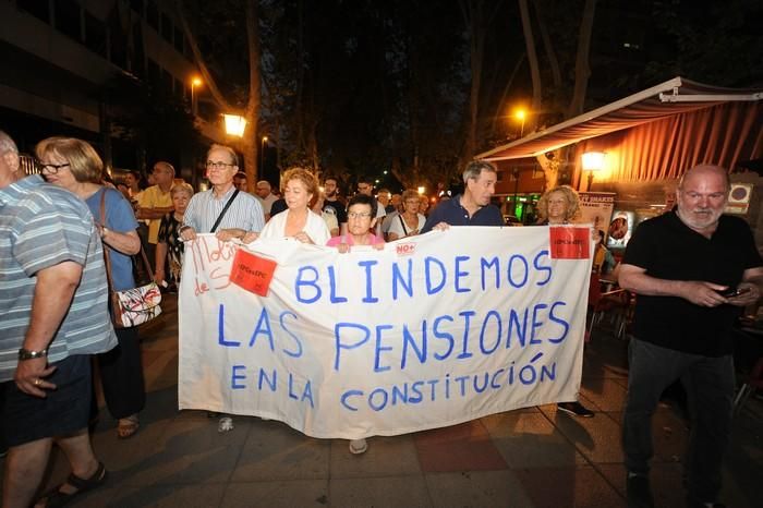 Los pensionistas toman la calle