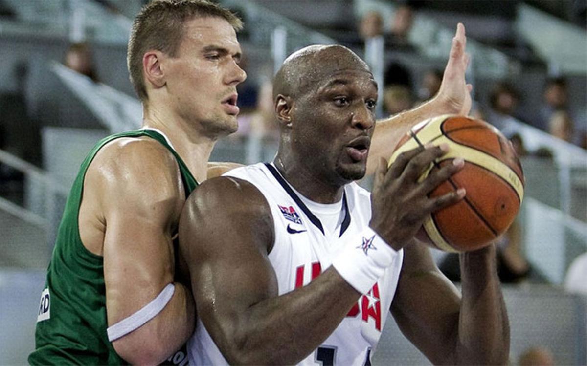 Lamar Odom, exjugador de la NBA