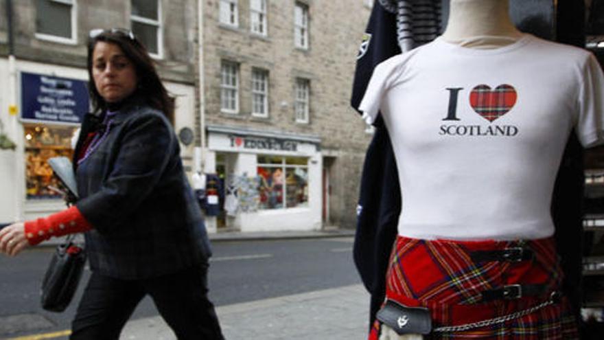 'Souvenir' de Escocia en Edimburgo.