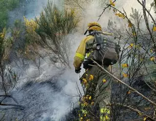 Incendios forestales en Cabrales, Cangas de Onís y Villanueva de Oscos