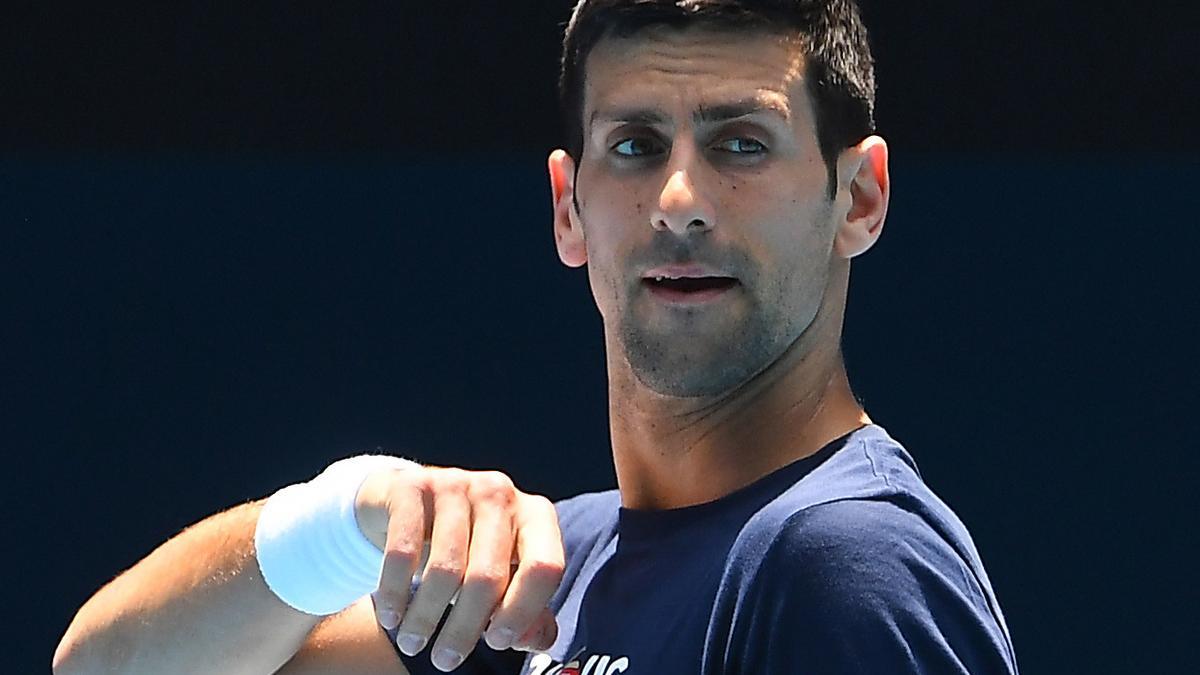 Djokovic se entrena ya en Australia