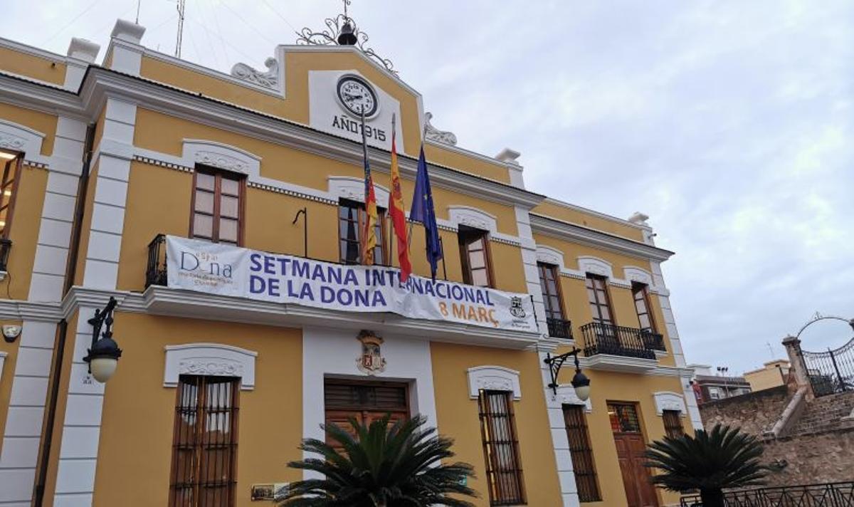 El Ayuntamiento de Burjassot en una imagen de archivo.