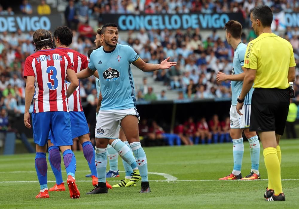 El Atlético de Madrid arrasó al Celta en una segunda parte para el olvido después de que los vigueses hubieses sido superiores durante los primeros cuarenta y cinco minutos