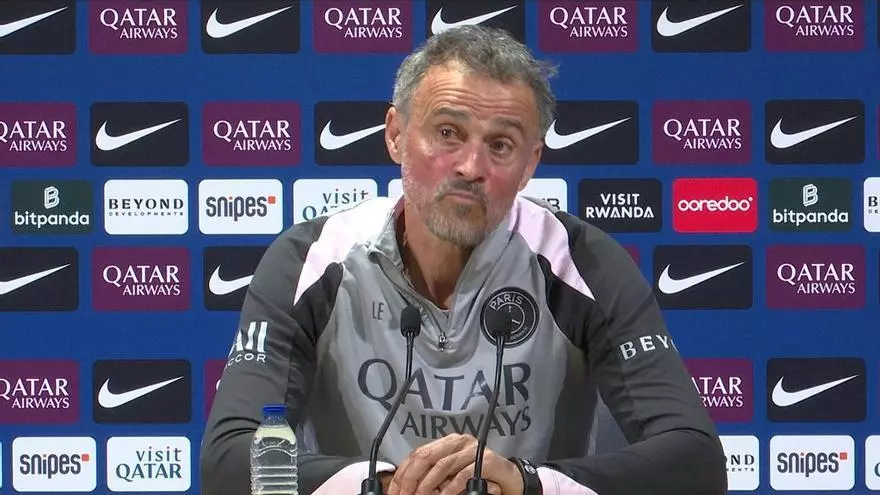 Luis Enrique: "El partido con el Lens es la mejor preparación para la final de la Champions League"