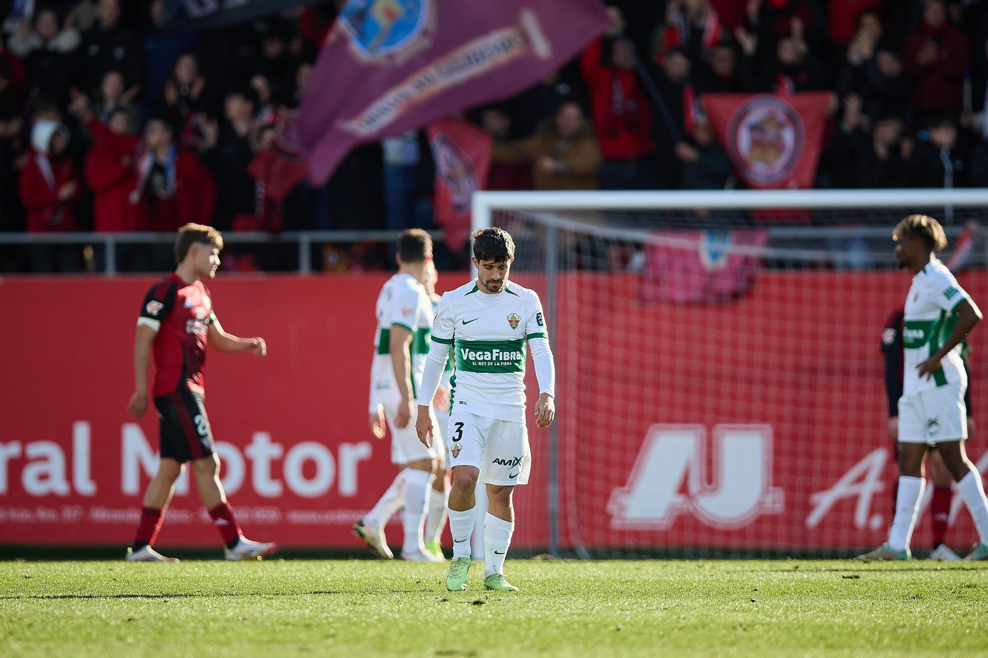 Las mejores imágenes del partido Mirandés - Elche CF