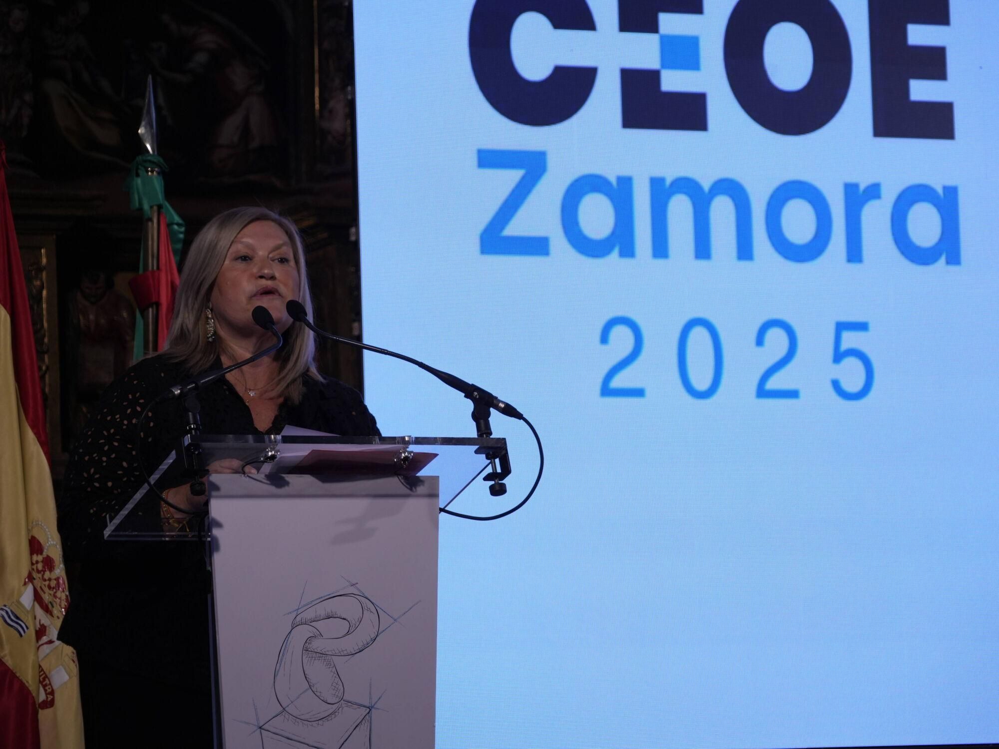 La gala "Empresario del Año" de CEOE Zamora, en imágenes