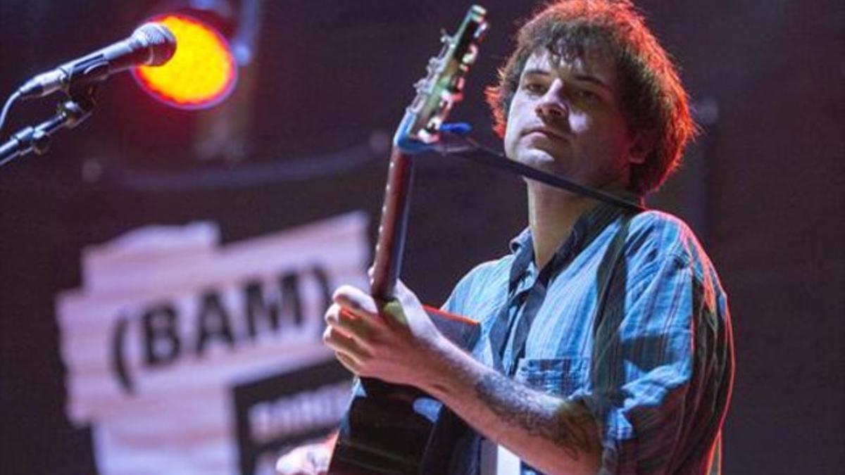 Ryley Walker, durante su actuación del sábado en el BAM.