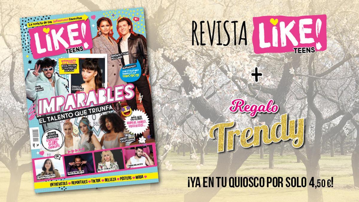 Imagen del nuevo número de la revista Like! Teens.