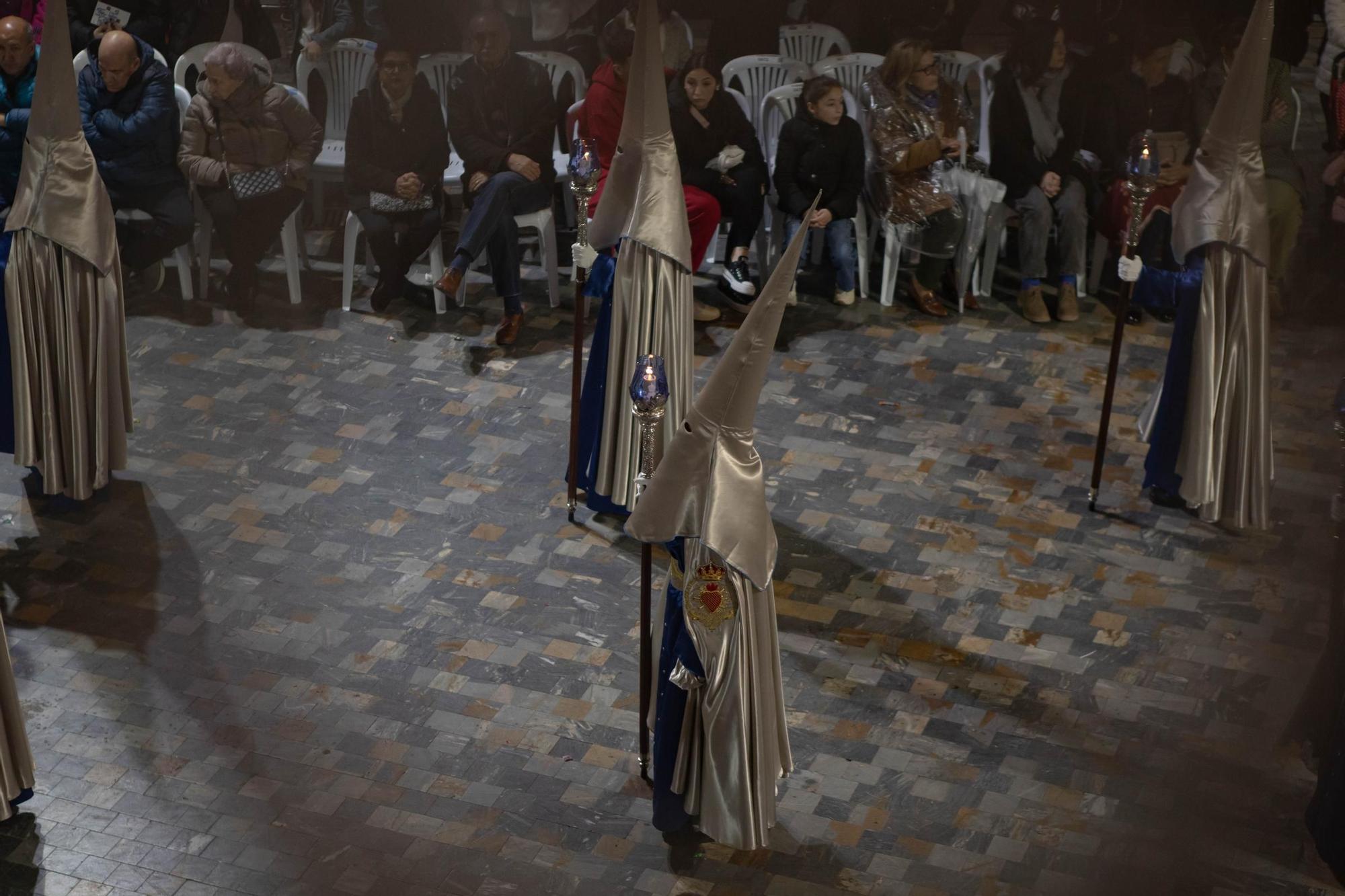 Las imágenes de la procesión de la Virgen de la Piedad el Lunes Santo en Cartagena