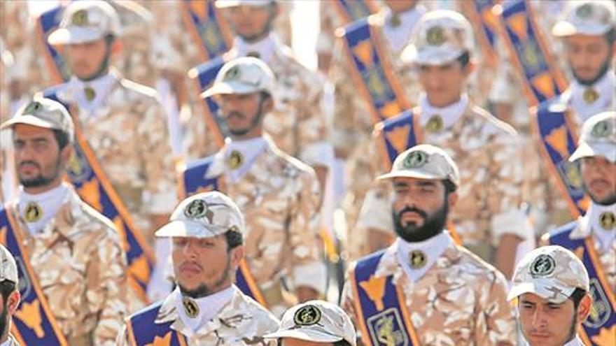 Trump cataloga como terrorista a la Guardia Revolucionaria iraní
