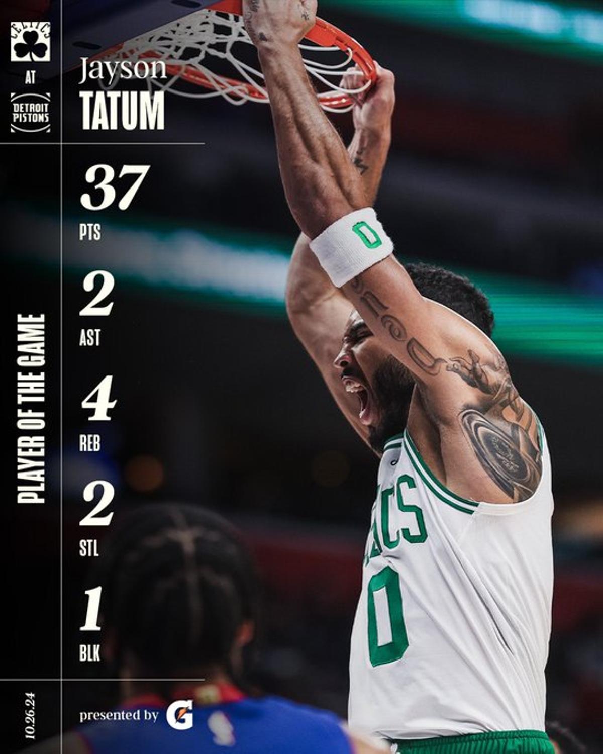 Tatum, providencial para los Celtics