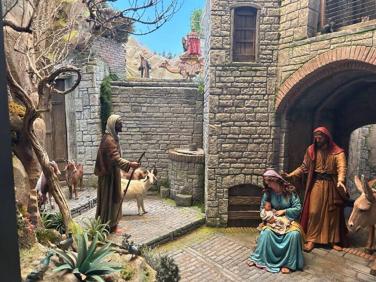 Mollina presume estos días de Navidad de su Museo Internacional de Belenes