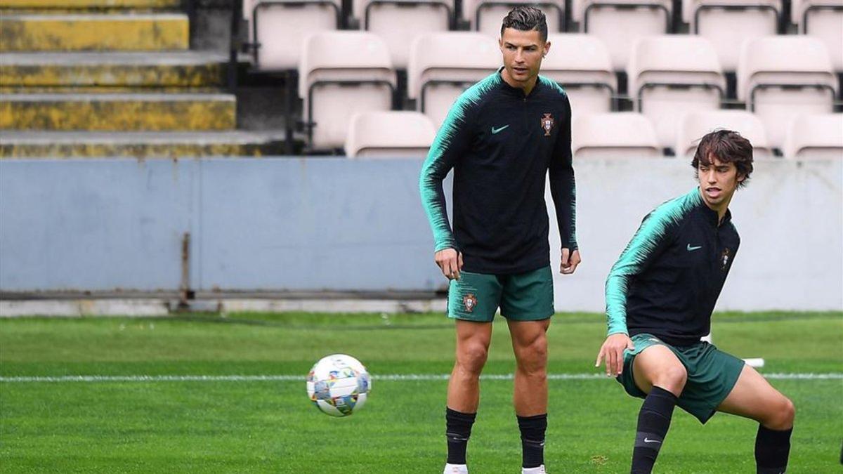 Ronaldo-Félix, la gran esperanza de Portugal