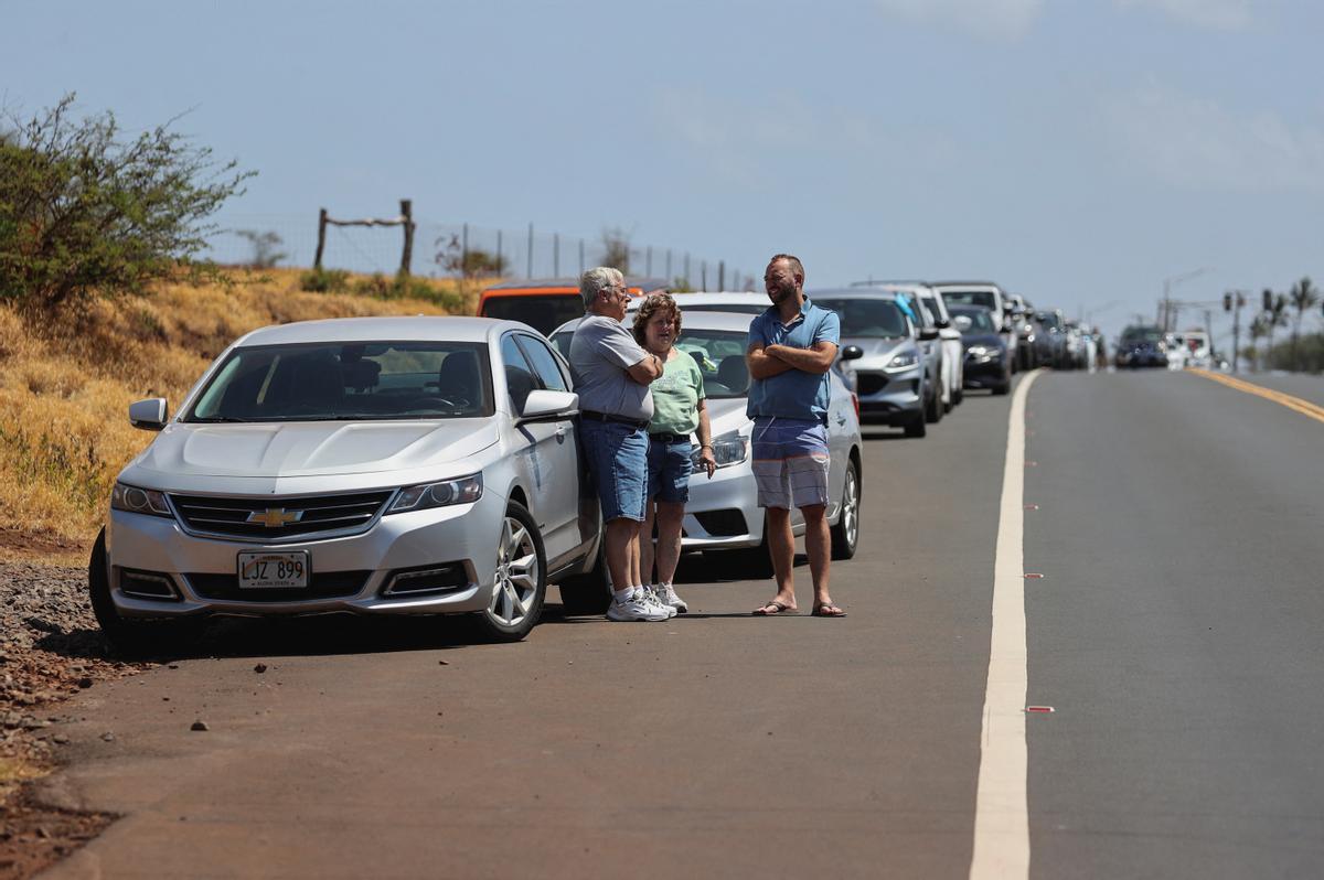 Incendios en la isla de Maui, en Hawái